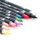 Material Bellas Artes - Pintura - Rotulador Dual Brush Tombow, Set de 10 Colores Manga Shojo | totenart.com