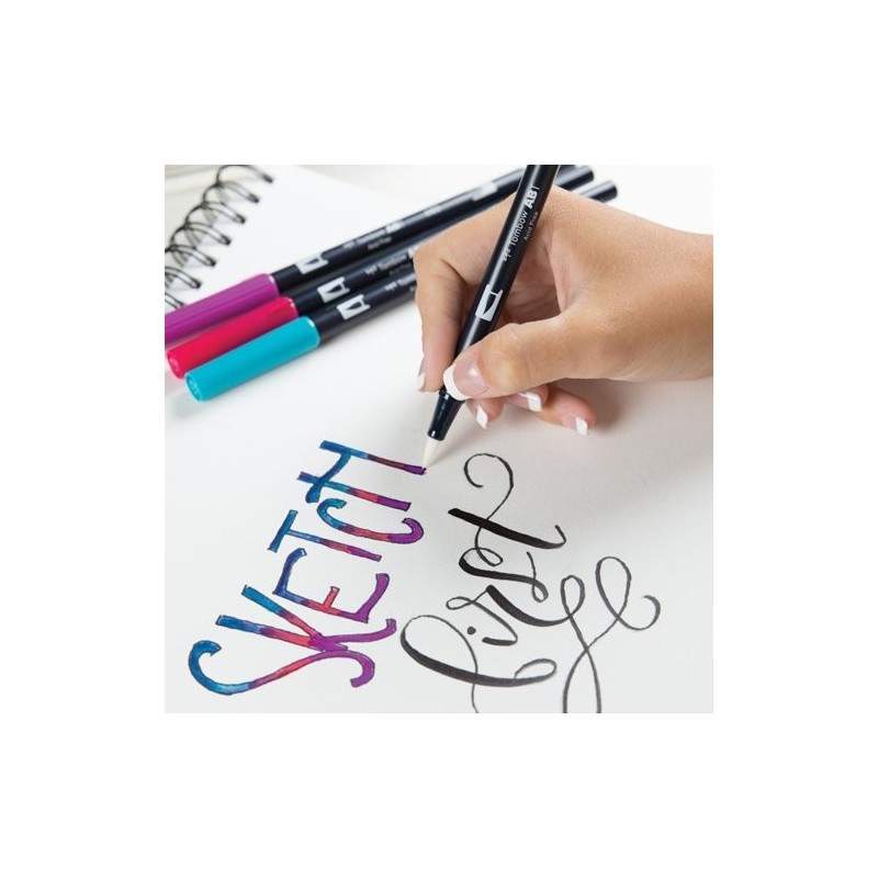 Material Bellas Artes - Pintura - Set de Lettering avanzanzado Tombow | totenart.com
