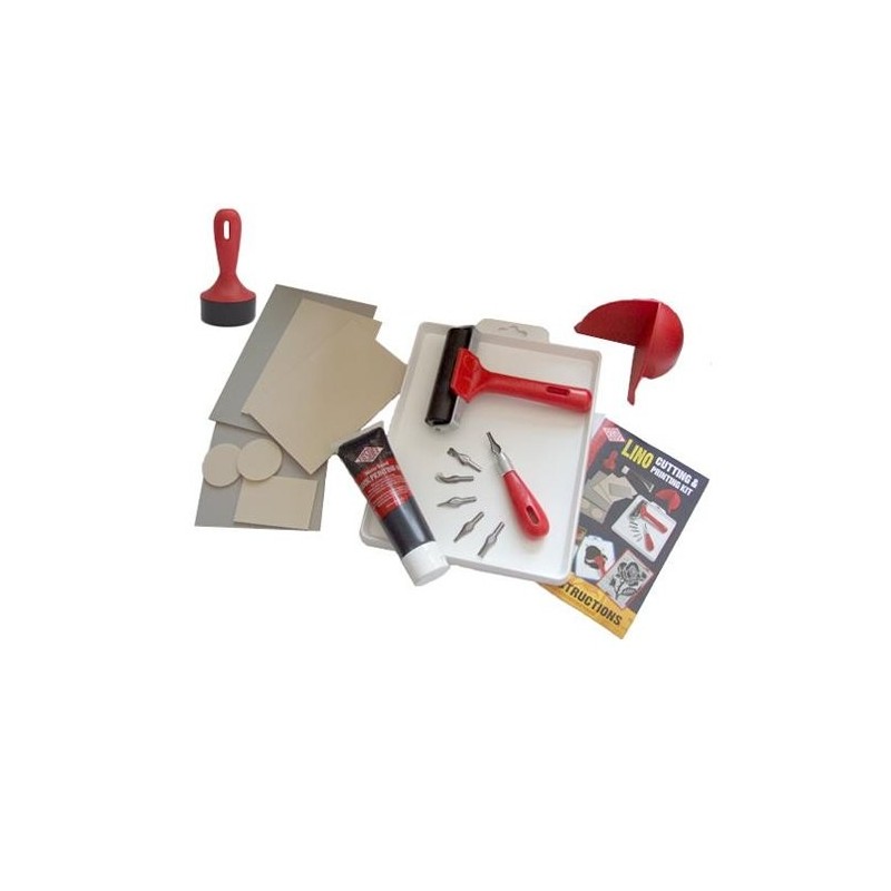 Material Bellas Artes - Pintura - Set de grabado e impresión con Linóleo Essdee  | totenart.com