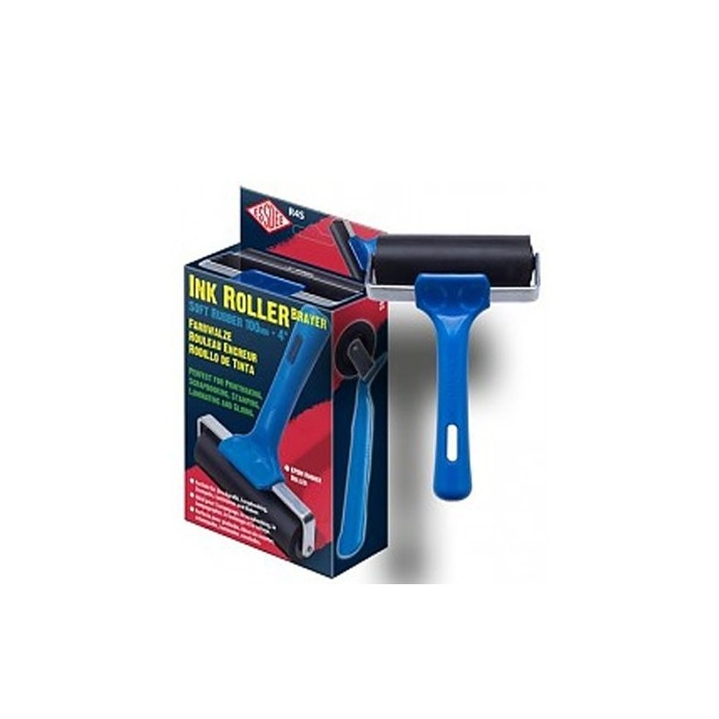 Material Bellas Artes - Pintura - Rodillo grabado de caucho blando 10 cm, Essdee | totenart.com