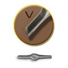 Material Bellas Artes - Pintura - Plumilla de acero para lino Essdee, N. 2 (L-12/2) | totenart.com