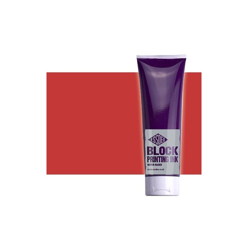 Material Bellas Artes - Pintura - Tinta Linograbado Rojo Bermellón Essdee, tubo 300 ml. | totenart.com