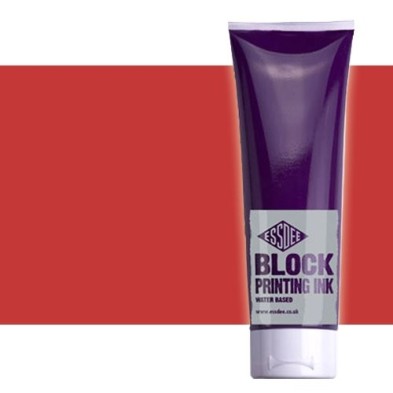 Material Bellas Artes - Pintura - Tinta Linograbado Rojo Bermellón Essdee, tubo 300 ml. | totenart.com