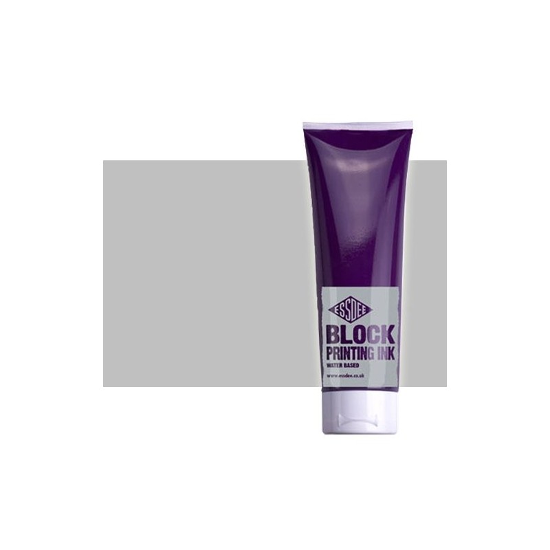 Material Bellas Artes - Pintura - Tinta Metálica Linograbado Plata Essdee, tubo 300 ml. | totenart.com