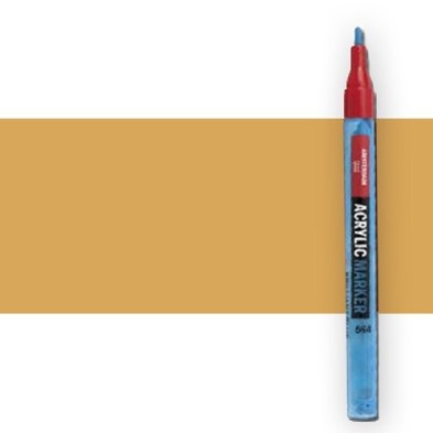 Material Bellas Artes - Pintura - Rotulador acrilico Amsterdam color Oro Claro 802 (2 mm.) S | totenart.com