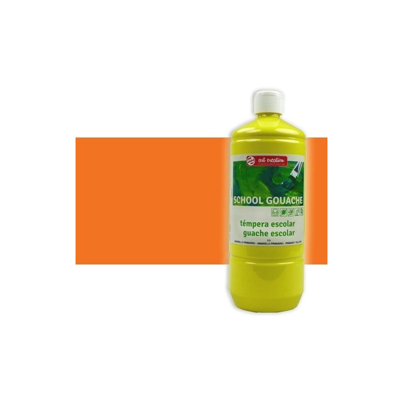 Material Bellas Artes - Pintura - Témpera Naranja Art Creation Talens, 1000 ml. ** | totenart.com