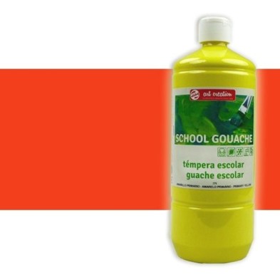 Material Bellas Artes - Pintura - Témpera Rojo Primario Art Creation Talens, 1000 ml. ** | totenart.com