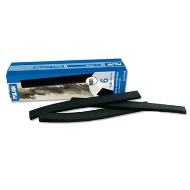 Material Bellas Artes - Pintura - Carboncillo natural Milan plano, 4x15 mm., Caja 6 uds. | totenart.com