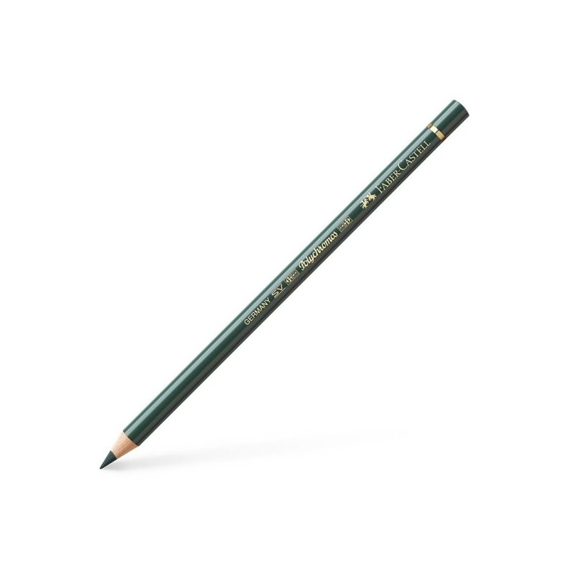Material Bellas Artes - Pintura - Lápiz polychromo Faber Castell verde enebro 165 | totenart.com