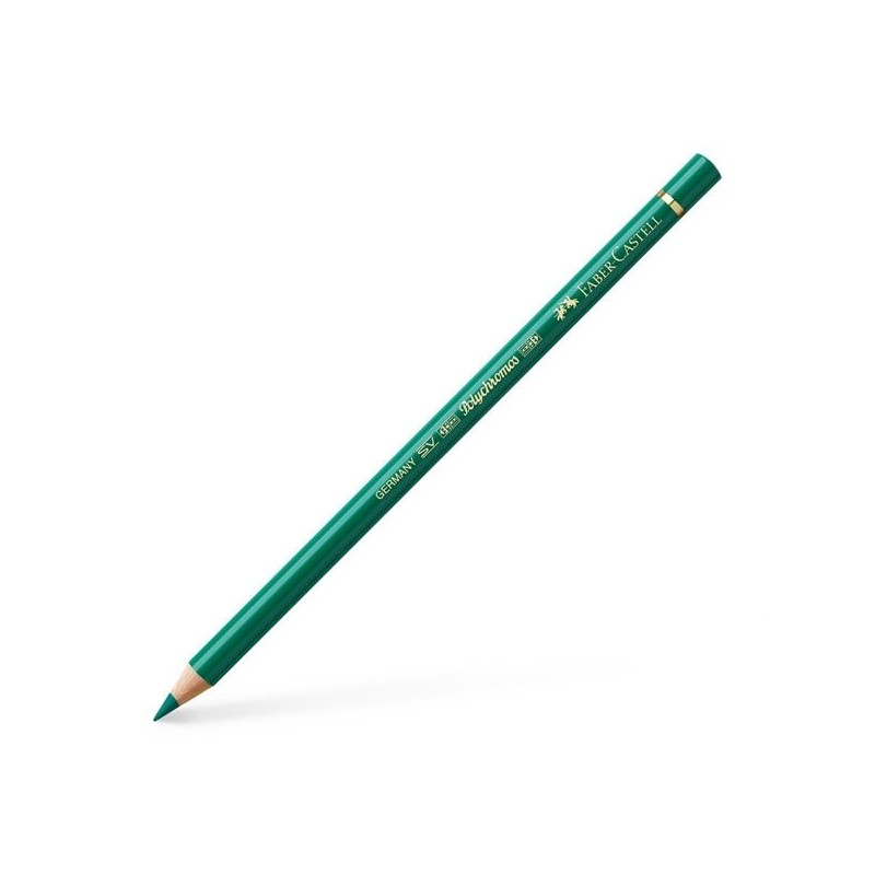 Material Bellas Artes - Pintura - Lápiz polychromo Faber Castell verde ptalocianina oscuro 264 | totenart.com