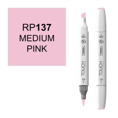 Material Bellas Artes - Pintura - Rotulador alcohol TOUCH TWIN  Medium Pink n. RP137 ** | totenart.com