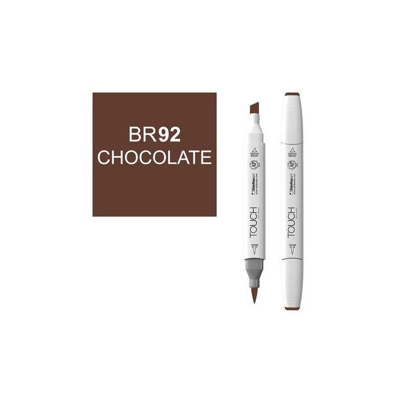 Material Bellas Artes - Pintura - Rotulador alcohol TOUCH TWIN Chocolate n. BR92 ** | totenart.com