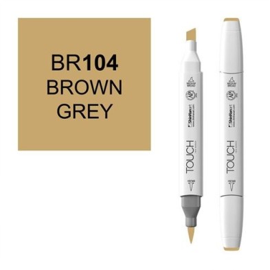 Material Bellas Artes - Pintura - Rotulador alcohol TOUCH TWIN Brown Grey  n. BR104 ** | totenart.com