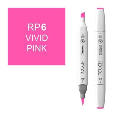 Material Bellas Artes - Pintura - Rotulador alcohol TOUCH TWIN Vivid Pink n. RP6 ** | totenart.com