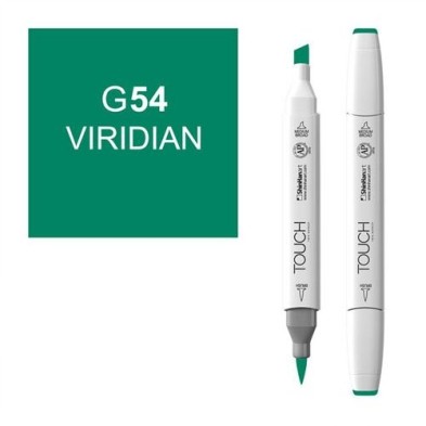 Material Bellas Artes - Pintura - Rotulador alcohol TOUCH TWIN Viridian n. G54 ** | totenart.com