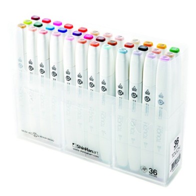 Material Bellas Artes - Pintura - TOUCH TWIN 36 brush marker set  | totenart.com