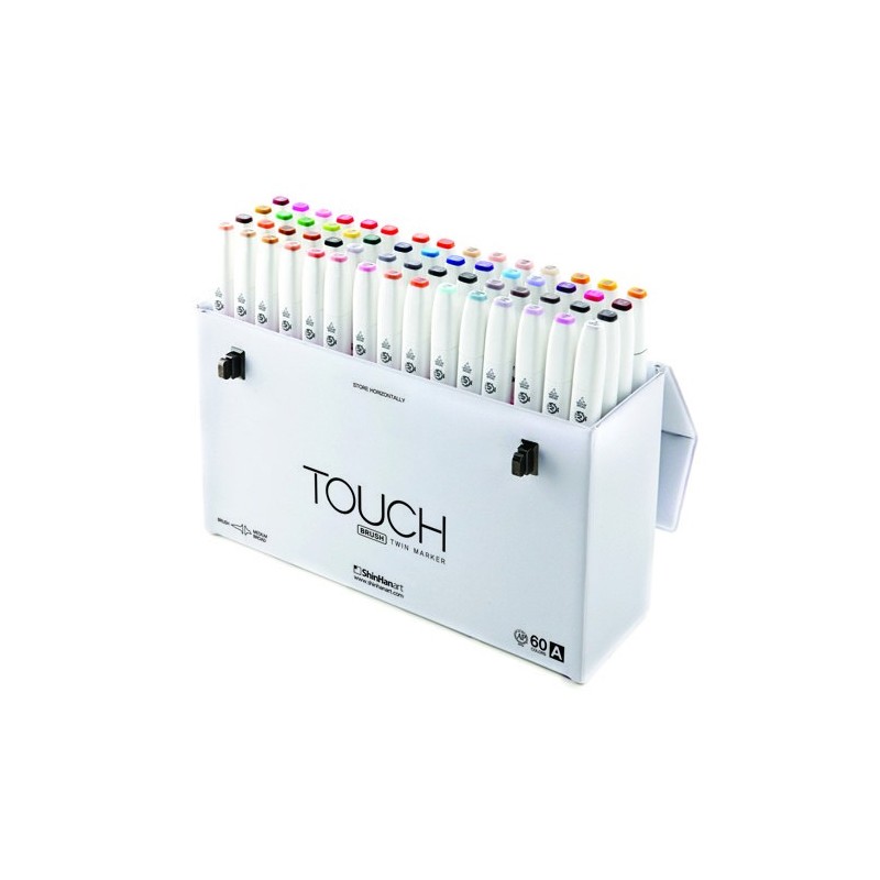 Material Bellas Artes - Pintura - TOUCH TWIN 60 brush marker set A | totenart.com