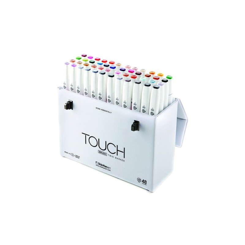 Material Bellas Artes - Pintura - TOUCH TWIN 48 brush marker set  | totenart.com