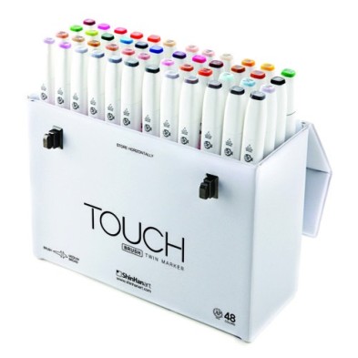Material Bellas Artes - Pintura - TOUCH TWIN 48 brush marker set  | totenart.com