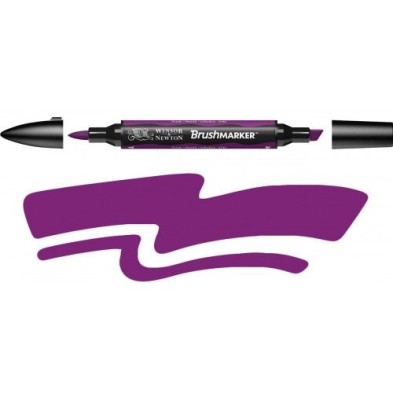 Material Bellas Artes - Pintura - Rotulador Brushmarker Plum (V735) Winsor & Newton | totenart.com