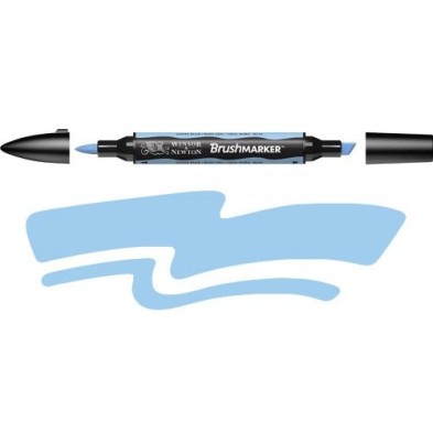 Material Bellas Artes - Pintura - Rotulador Brushmarker Cloud Blue (B318) Winsor & Newton | totenart.com