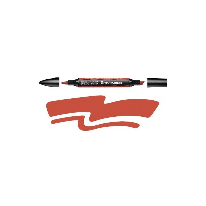 Material Bellas Artes - Pintura - Rotulador Brushmarker Burnt Orange (R946) Winsor & Newton | totenart.com