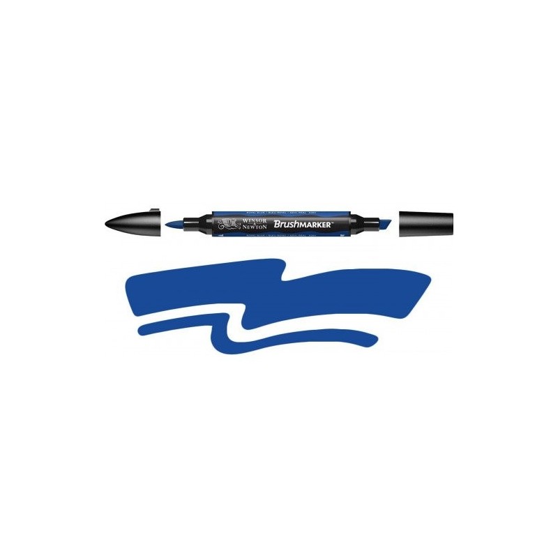 Material Bellas Artes - Pintura - Rotulador Brushmarker Royal Blue (V264) Winsor & Newton | totenart.com