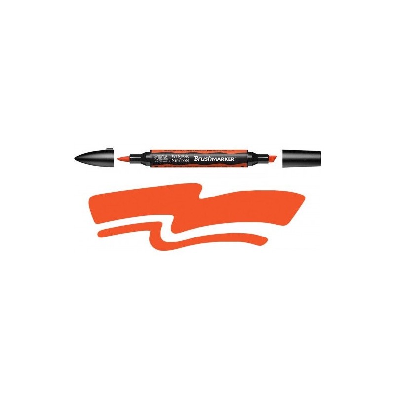 Material Bellas Artes - Pintura - Rotulador Brushmarker Bright Orange (O177) Winsor & Newton | totenart.com
