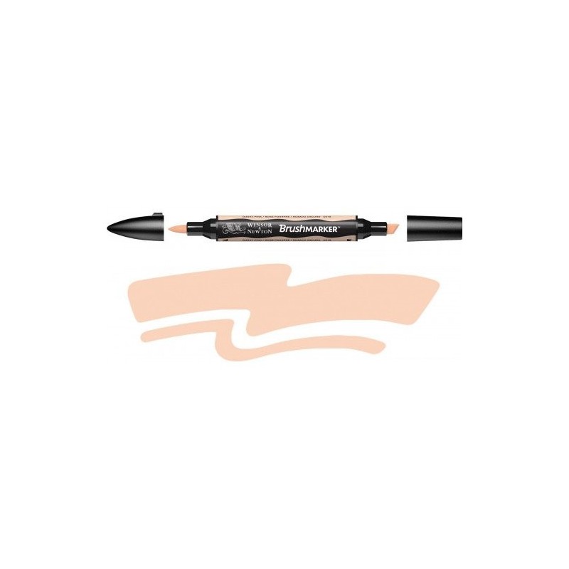 Material Bellas Artes - Pintura - Rotulador Brushmarker Dusky Pink (O518) Winsor & Newton | totenart.com
