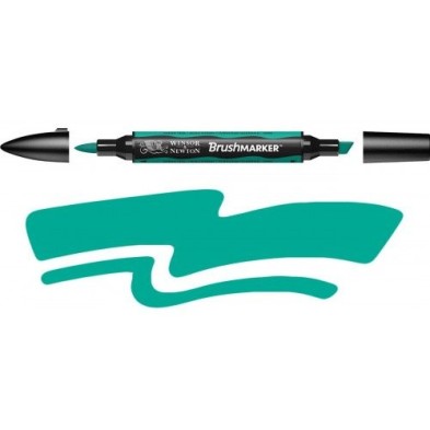 Material Bellas Artes - Pintura - Rotulador Brushmarker Ocean Teal (G956) Winsor & Newton | totenart.com