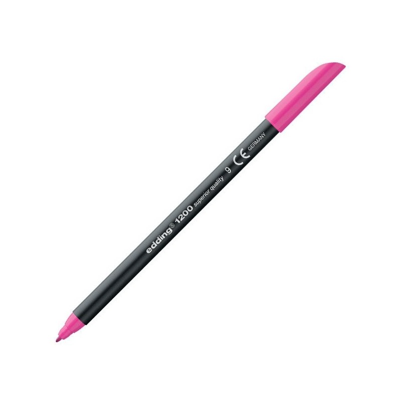 Material Bellas Artes - Pintura - Rotulador Edding 1200 Rosa 09, punta fina 1 mm. | totenart.com