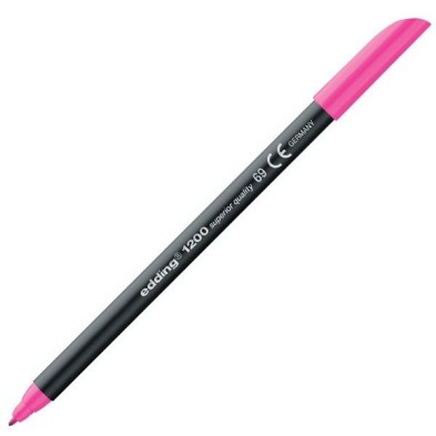 Material Bellas Artes - Pintura - Rotulador Edding 1200 Rosa Neon 69, punta fina 1 mm. | totenart.com