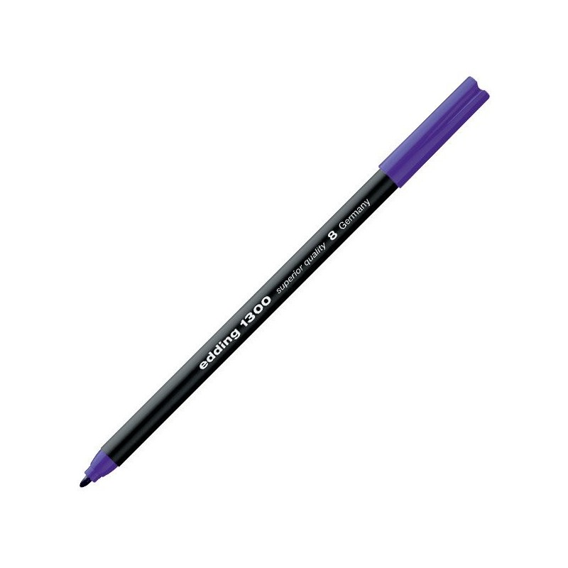 Material Bellas Artes - Pintura - Rotulador Edding 1300 Violeta 08, punta fina 2 mm. | totenart.com