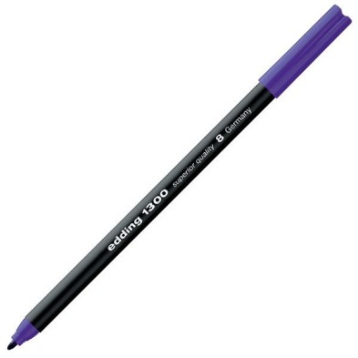Material Bellas Artes - Pintura - Rotulador Edding 1300 Violeta 08, punta fina 2 mm. | totenart.com