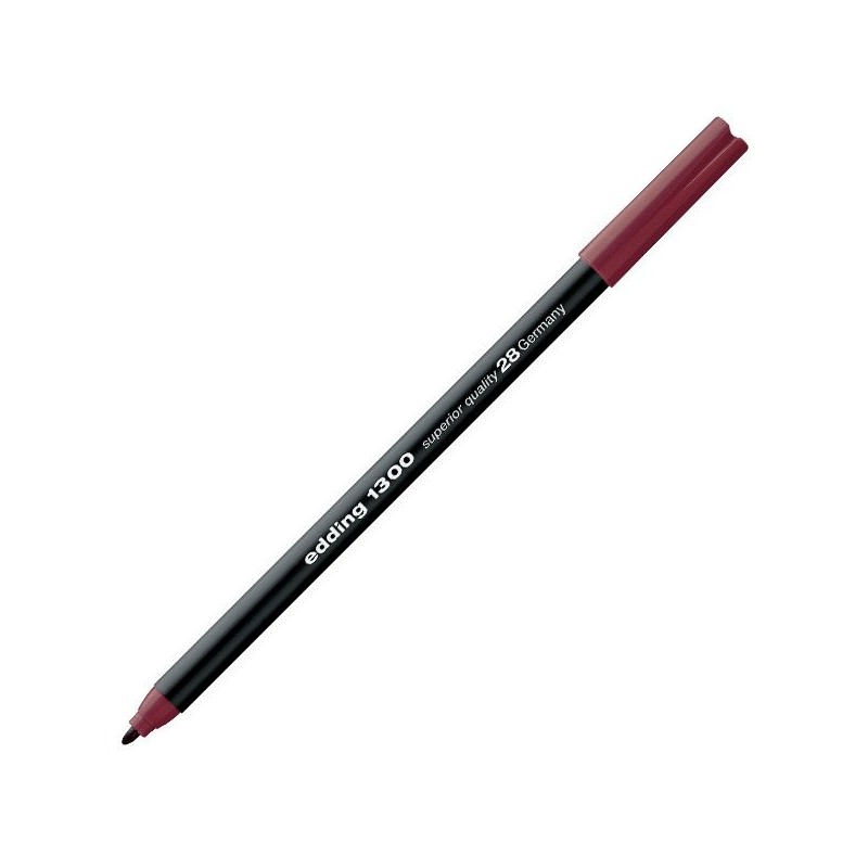 Material Bellas Artes - Pintura - Rotulador Edding 1300 Rojo Inglés 28, punta fina 2 mm. | totenart.com