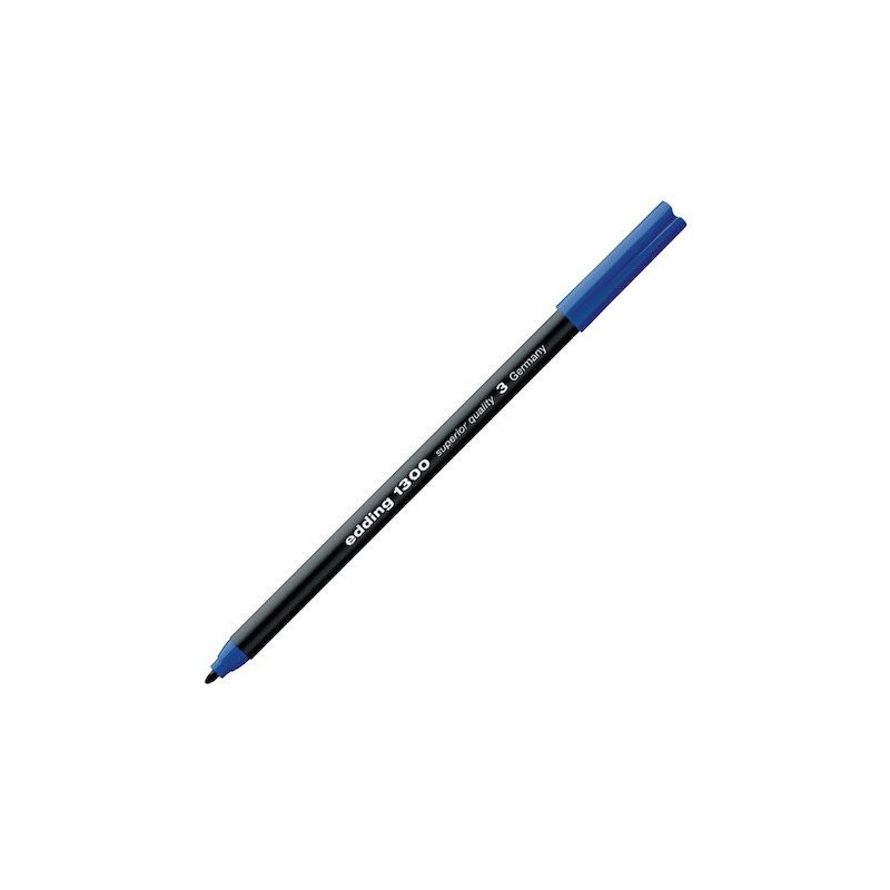 Material Bellas Artes - Pintura - Rotulador Edding 1300 Azul 03, punta fina 2 mm. | totenart.com