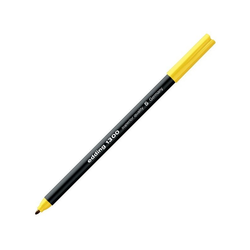 Material Bellas Artes - Pintura - Rotulador Edding 1300 Amarillo 05, punta fina 2 mm. | totenart.com