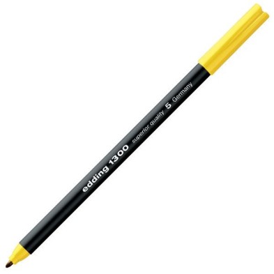 Material Bellas Artes - Pintura - Rotulador Edding 1300 Amarillo 05, punta fina 2 mm. | totenart.com