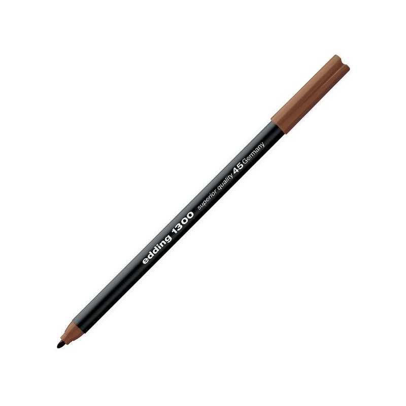 Material Bellas Artes - Pintura - Rotulador Edding 1300 Sepia 45, punta fina 2 mm. | totenart.com