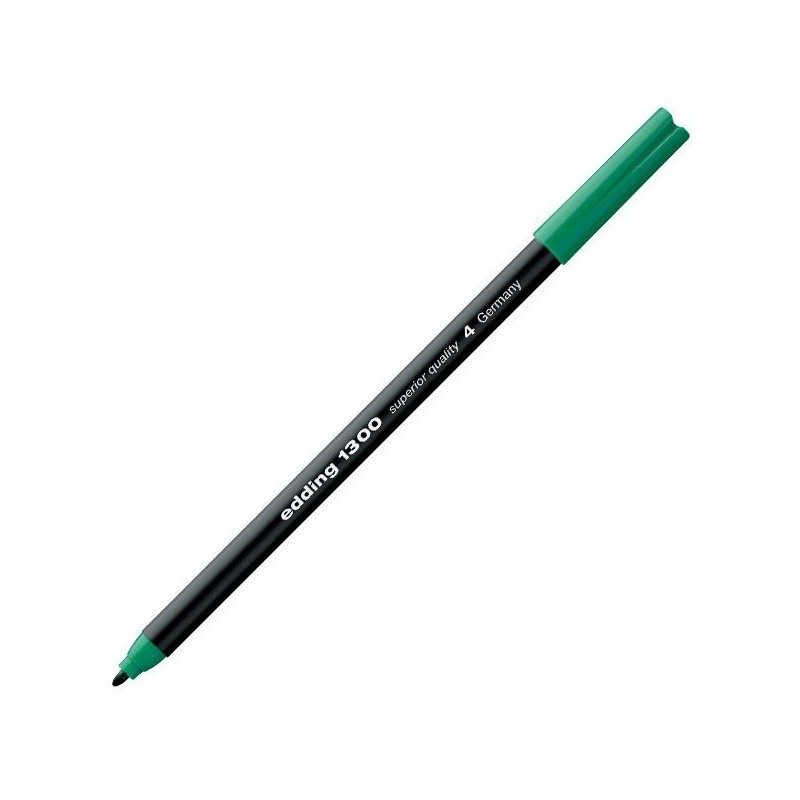 Material Bellas Artes - Pintura - Rotulador Edding 1300 Verde 04, punta fina 2 mm. | totenart.com