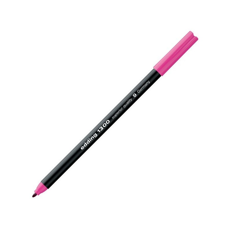 Material Bellas Artes - Pintura - Rotulador Edding 1300 Rosa 09, punta fina 2 mm. | totenart.com