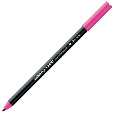 Material Bellas Artes - Pintura - Rotulador Edding 1300 Rosa 09, punta fina 2 mm. | totenart.com