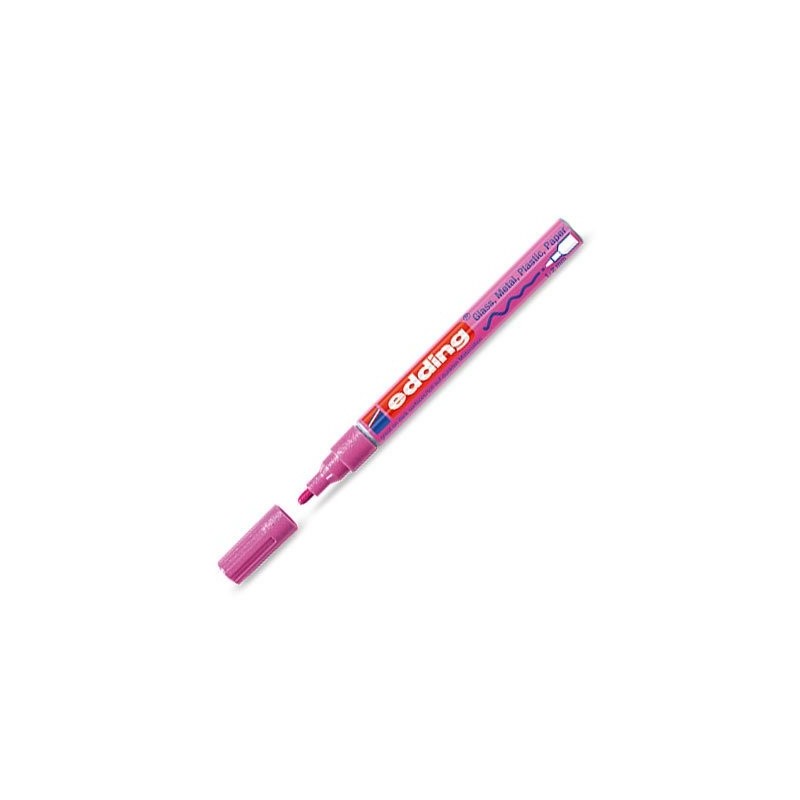 Material Bellas Artes - Pintura - Rotulador Tinta Opaca Edding 751 Rosa Metálico 79, punta redonda 1-2 mm. ** | totenart.com