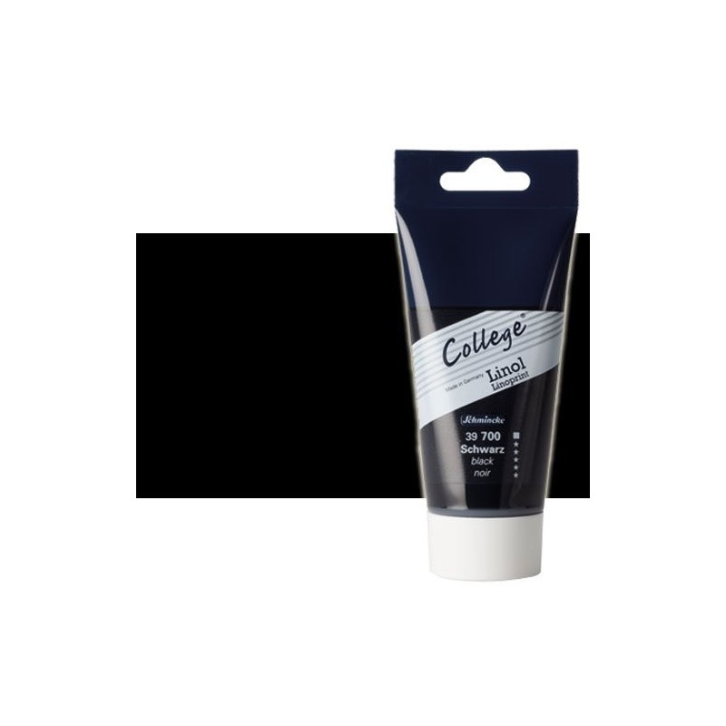 Material Bellas Artes - Pintura - Tinta linograbado negra Schmincke College Linoprint 75 ml. | totenart.com