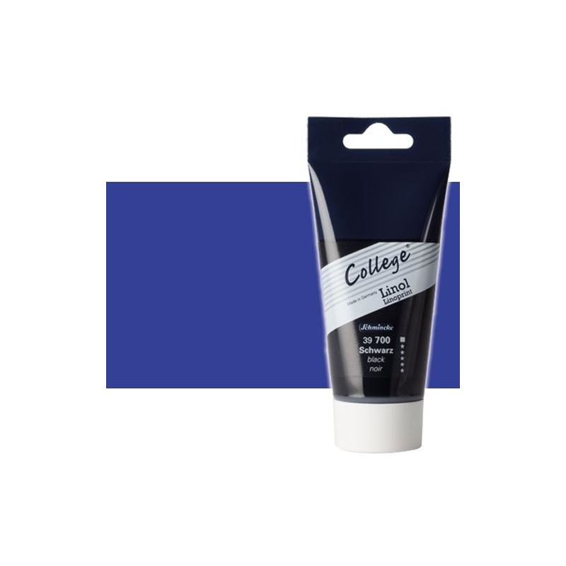 Material Bellas Artes - Pintura - Tinta linograbado azul Schmincke College Linoprint 75 ml. | totenart.com