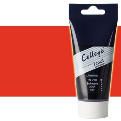 Material Bellas Artes - Pintura - Tinta linograbado rojo Schmincke College Linoprint 75 ml. | totenart.com