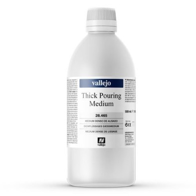 Material Bellas Artes - Pintura - Medium denso de alisado Vallejo, 500 ml.  -POURING MEDIUM- | totenart.com