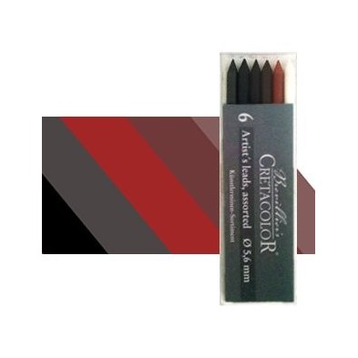 Cajita 6 Minas surtidas Cretacolor 5.6 mm.