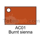 Material Bellas Artes - Pintura - Acrílico Fevicryl color siena quemada (200 ml) | totenart.com