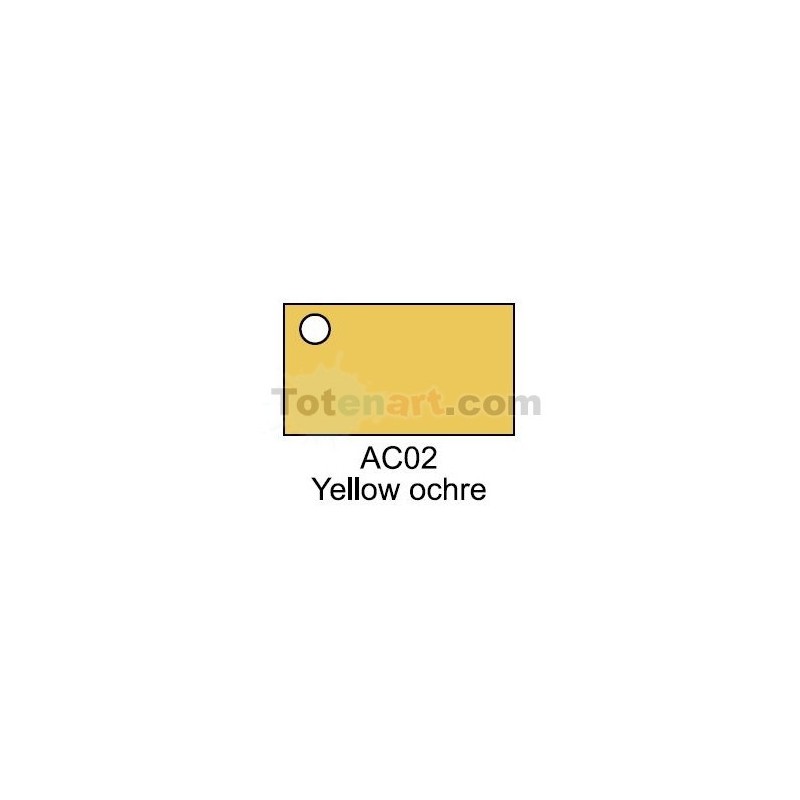 Material Bellas Artes - Pintura - Acrílico Fevicryl color ocre amarillo (200 ml) | totenart.com